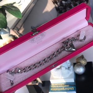Silver JUICY COUTURE Charm Bracelet